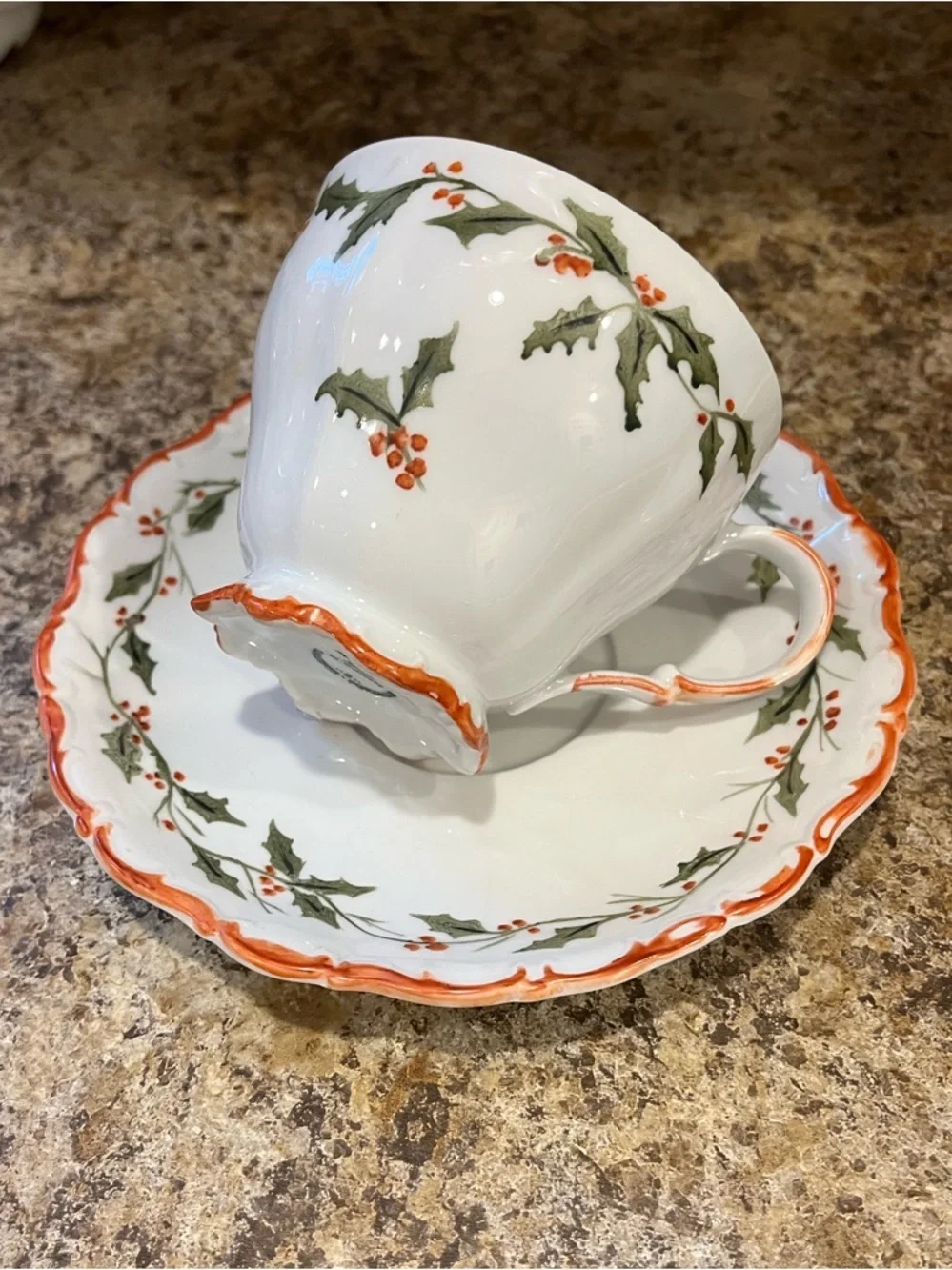 Vintage elegant porcelain